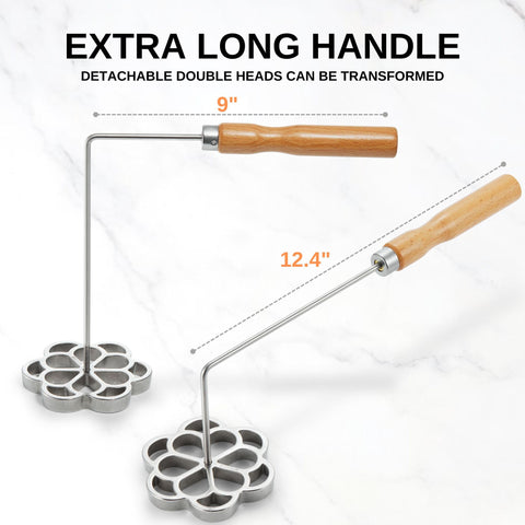 MUMSUNG rosette maker in stainless steel for consistent browning.