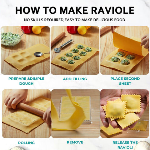 MUMSUNG versatile set for ravioli pasta biscuits and more