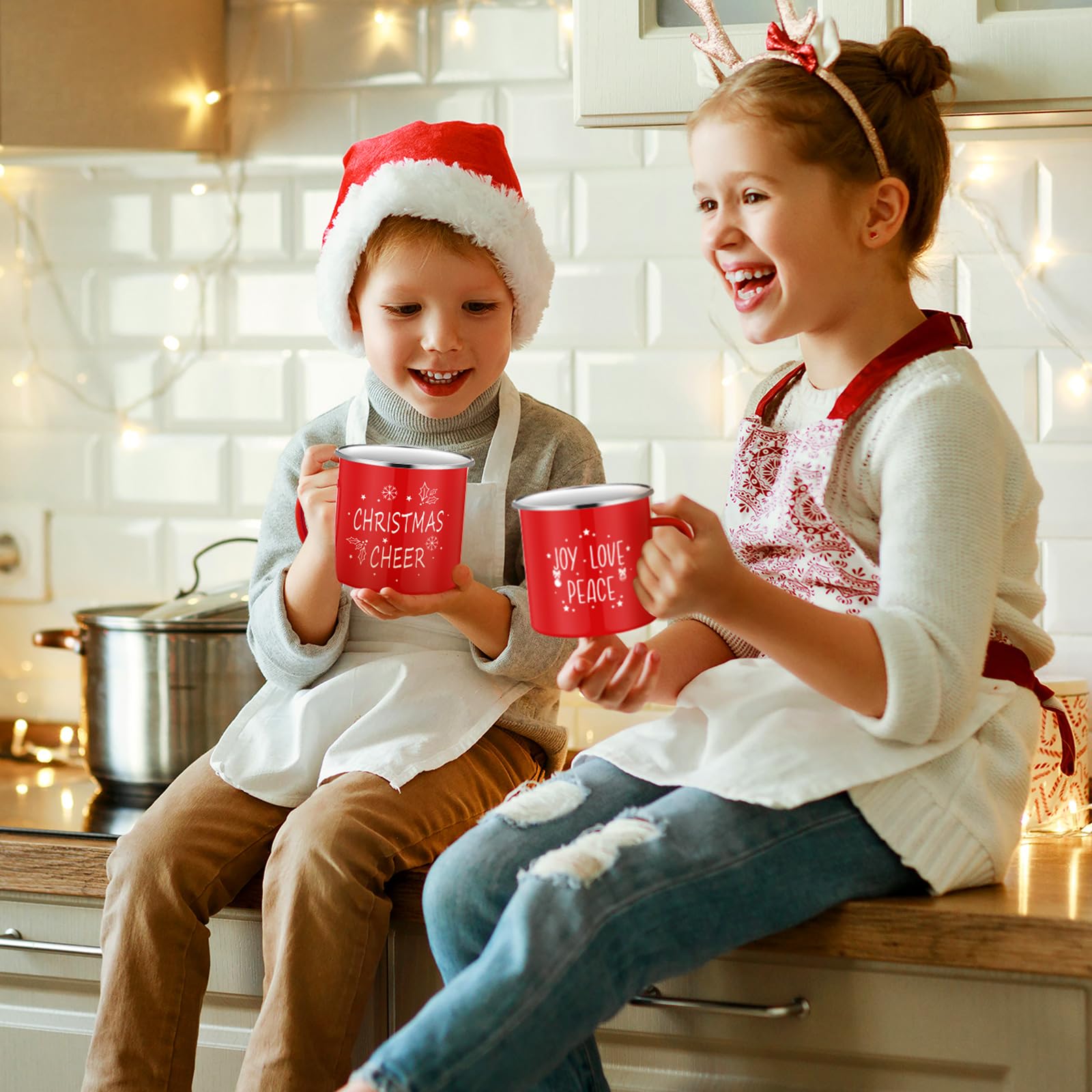 Mumufy Christmas mug for office or travel, durable and versatile.