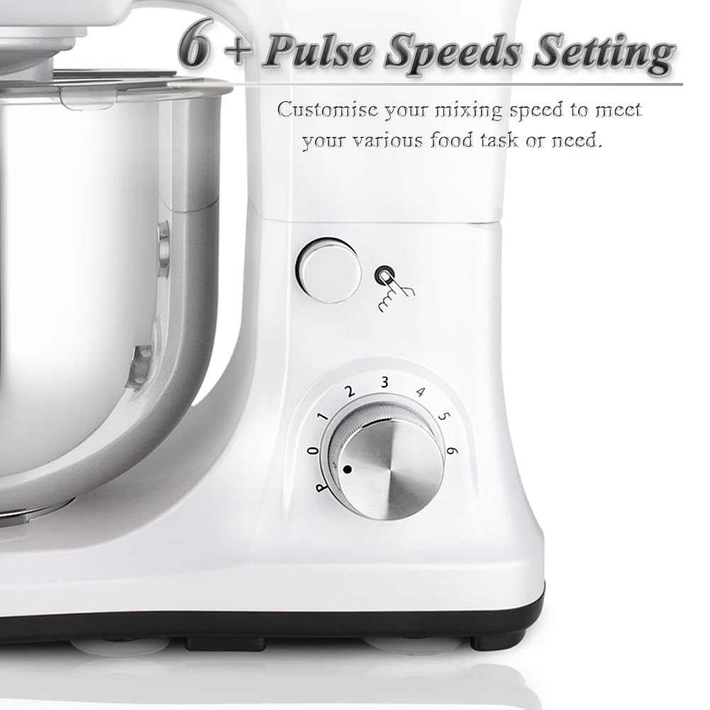 MURENKING stand mixer 6-speed control for precise blending