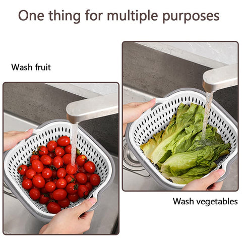 MuSgeIR nesting-design basket aids space-saving storage and easy handling