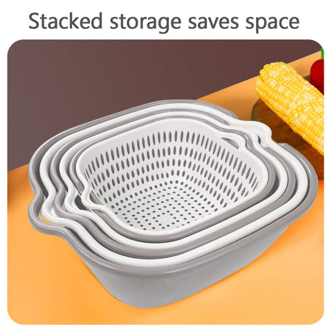 MuSgeIR medium-colander ideal for fruits and greens during quick cleanup