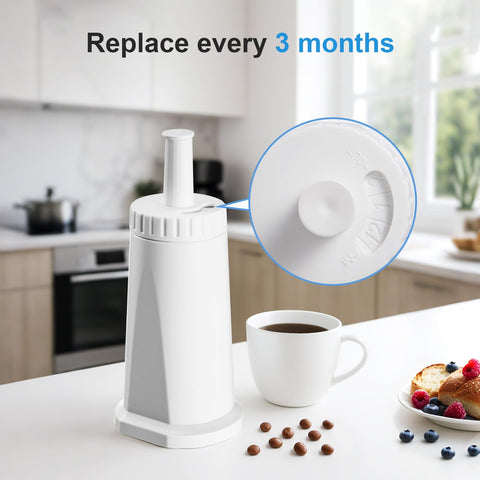 Mutital filter for Breville BES878 Barista Pro reduces impurities for consistent extraction.