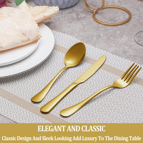 MUTNITT close-up polished finish on gold silverware, highlighting timeless elegance.