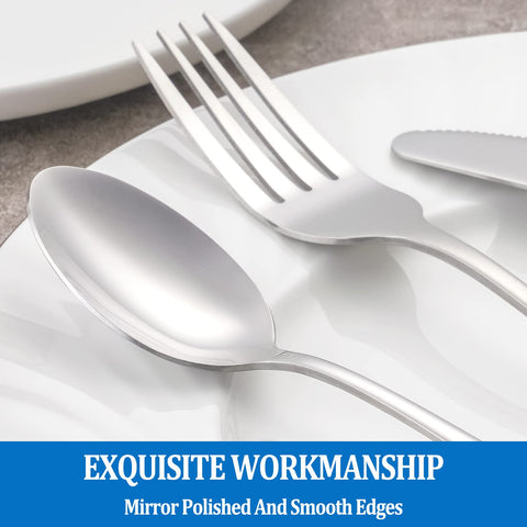 MUTNITT dishwasher-safe flatware for easy cleanup after meals.