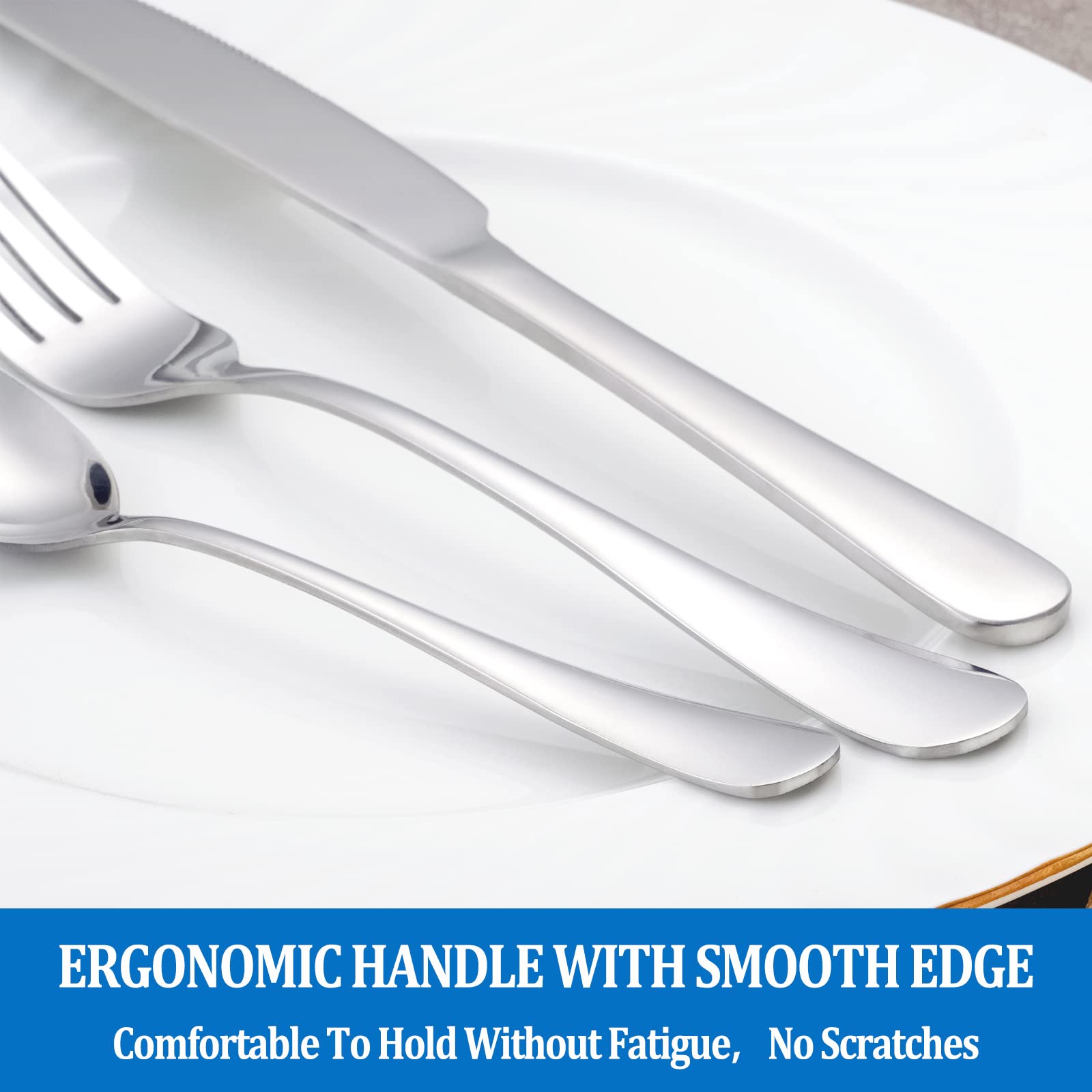 MUTNITT classic silverware design adds timeless style to any table.