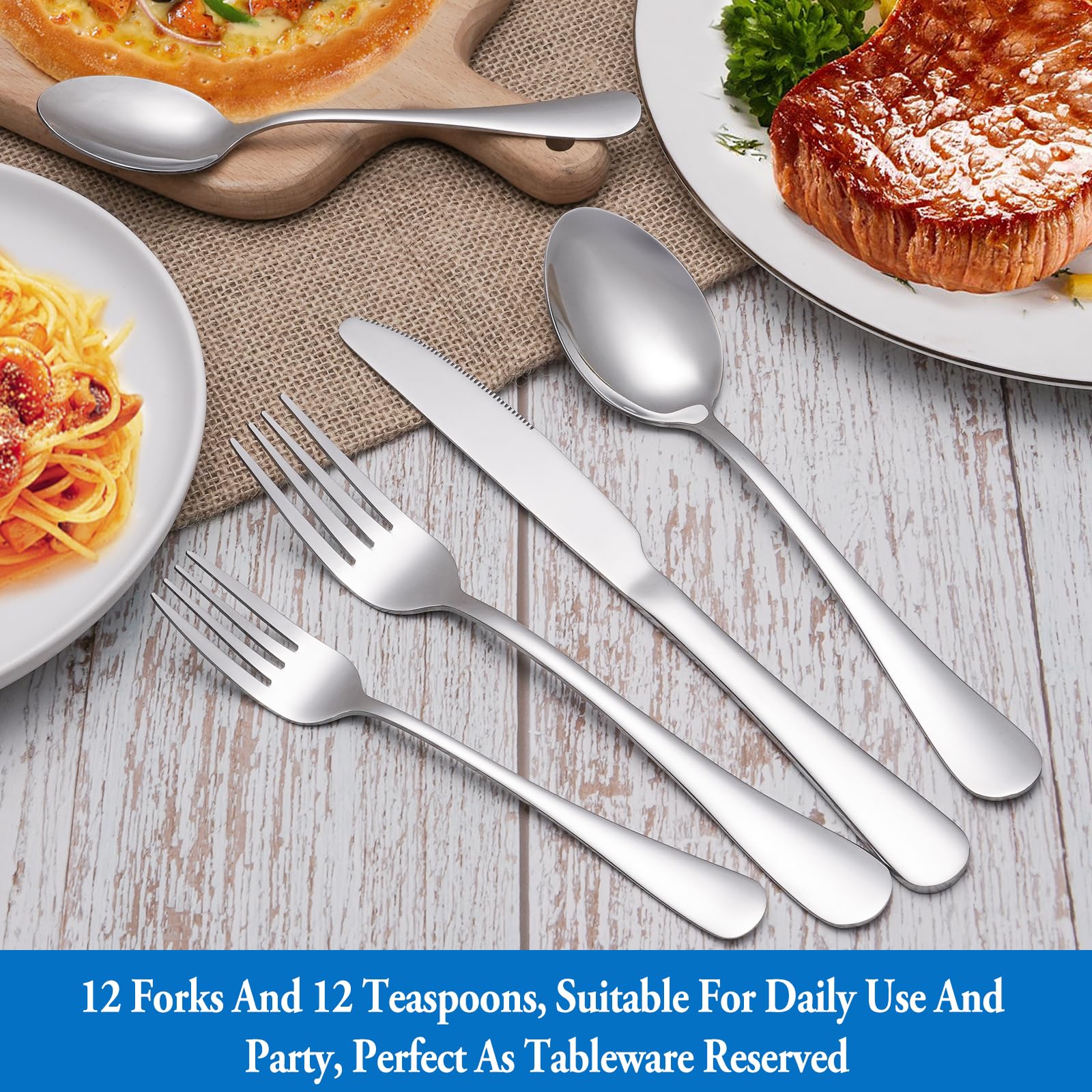 MUTNITT mix-and-match flatware pairs with existing pieces beautifully.