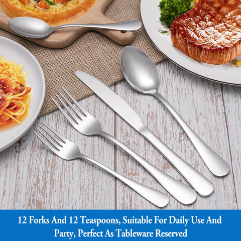 MUTNITT mix-and-match flatware pairs with existing pieces beautifully.