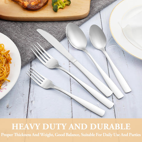 MUTNITT dishwasher-safe flatware for easy cleanup after meals