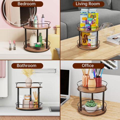 MUTUALUS dining table accessory rotating tray for condiments.