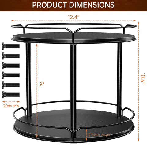 MUTUALUS two-tier design demonstrates easy access to spices or toiletries