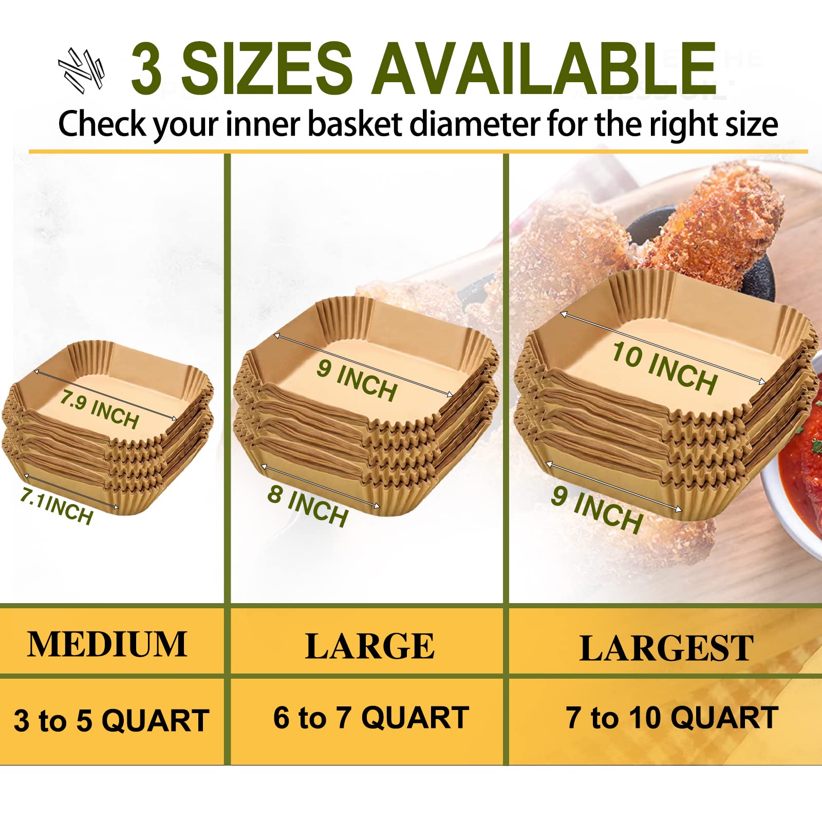 Mutvle easy-cleanup liner simplifies disposal after cooking.