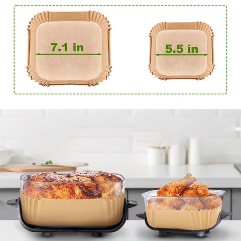 Mutvle Ninja Crispi liners help keep the air fryer clean and ready.