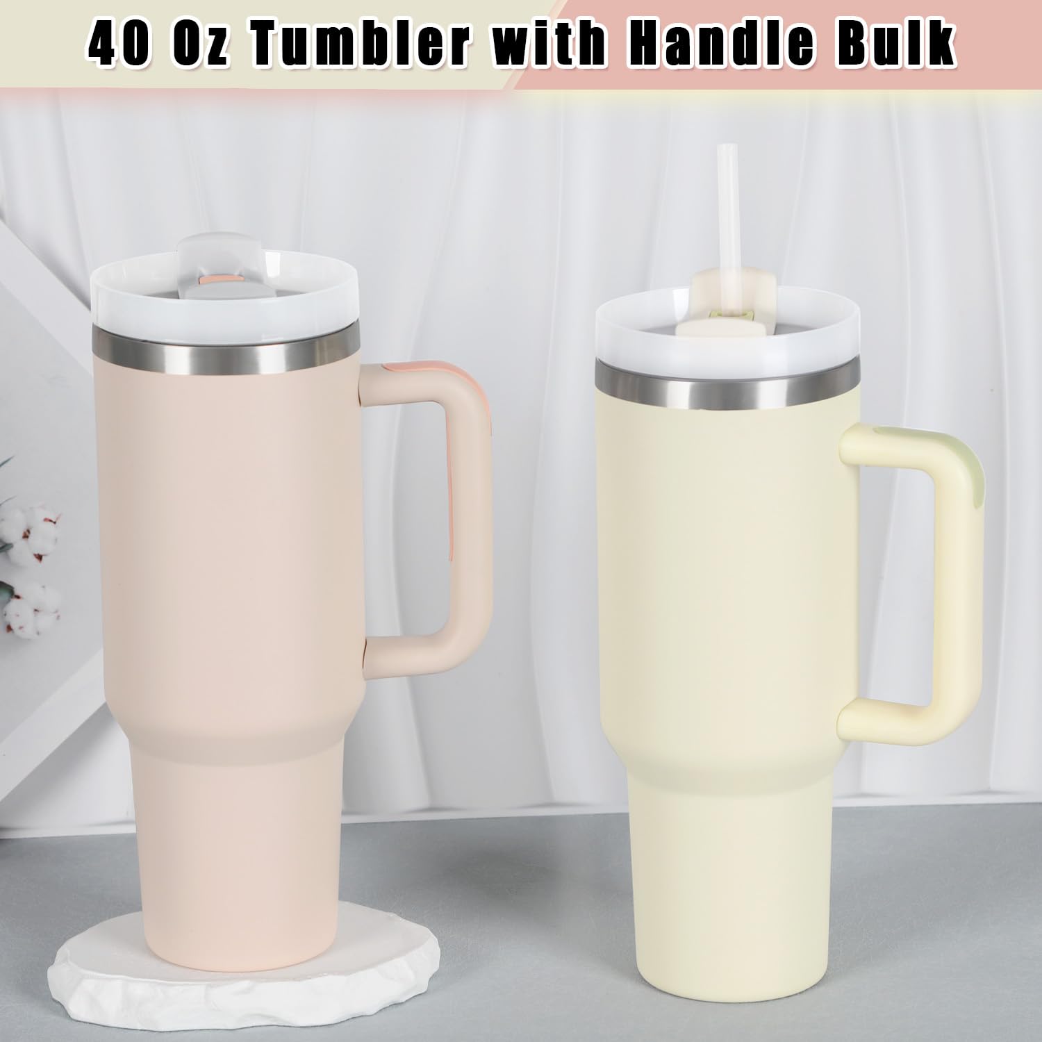 Muwnrol 40oz tumbler in odorless stainless steel for everyday durability