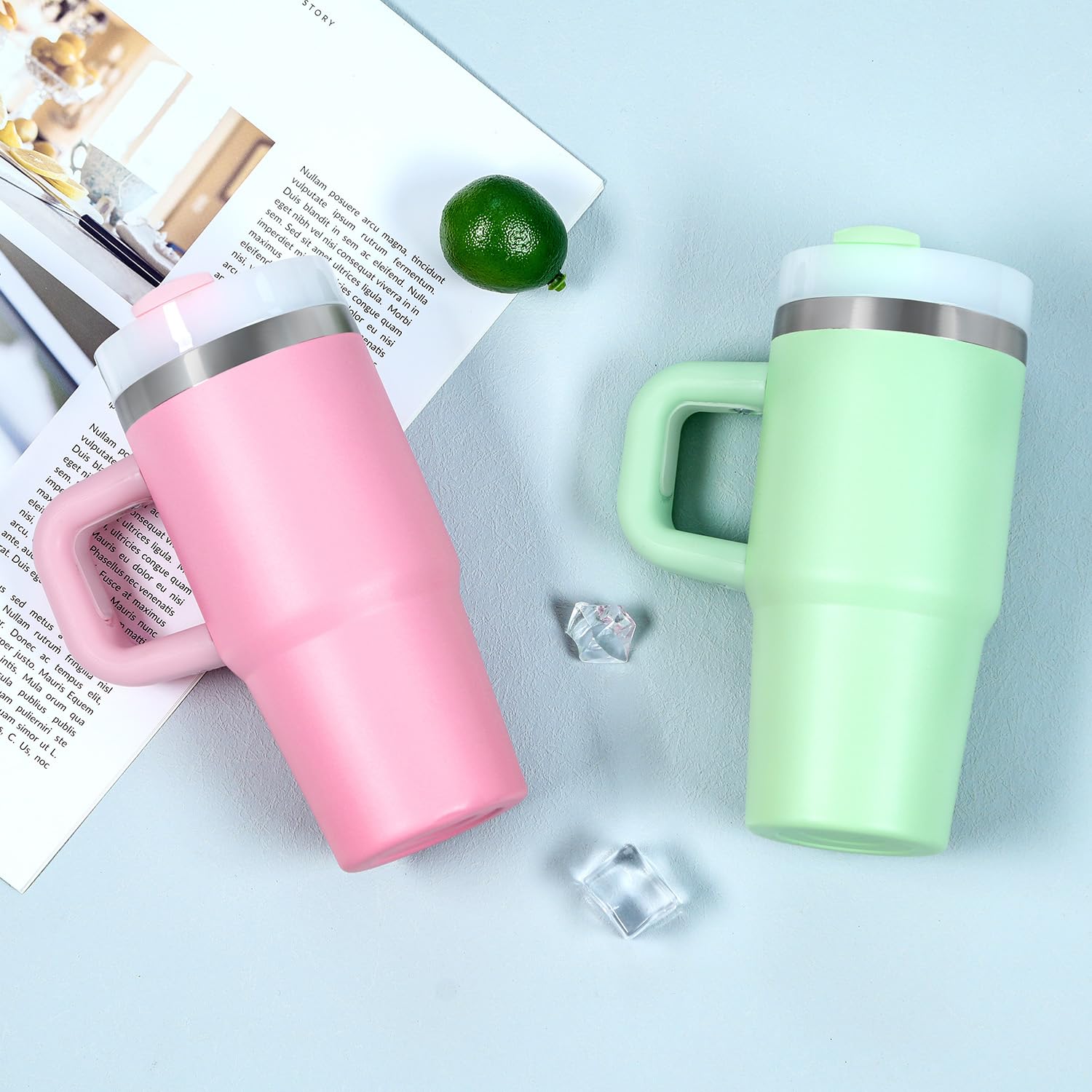 Muwnrol 14 oz tumbler for daily use, sturdy and easy to clean.