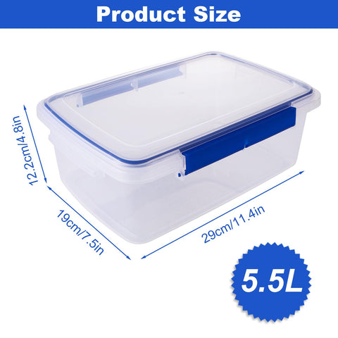 MUXHEL airtight lid seals freshness for bread and leftovers