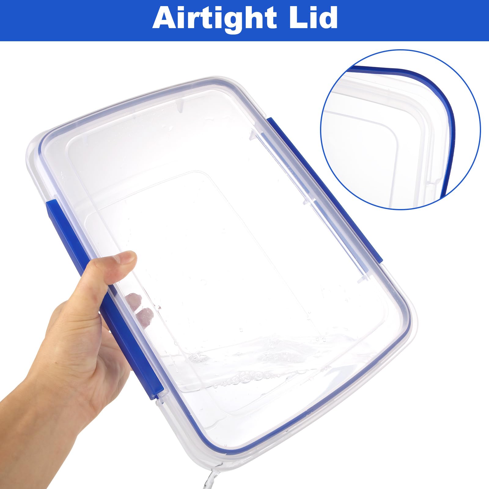 MUXHEL batch cooking container supports easy meal prep and organization