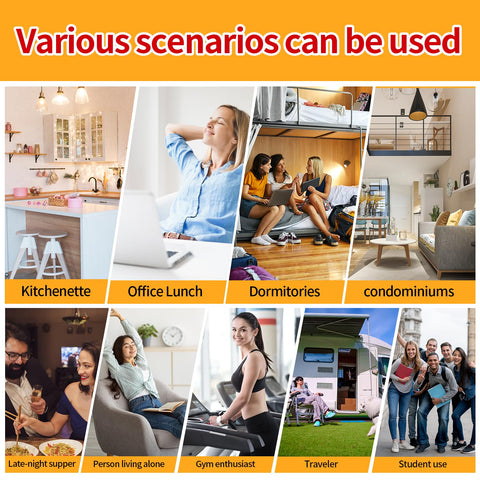 MUXIUNT dorm-friendly microwave-safe design fits busy campus kitchens.