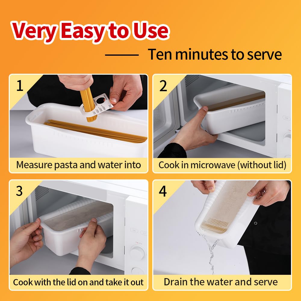MUXIUNT spaghetti portion measurer aids perfect single servings.