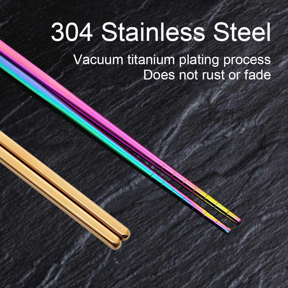 MUYOS hollow, lightweight chopsticks stay comfortable during long meals.