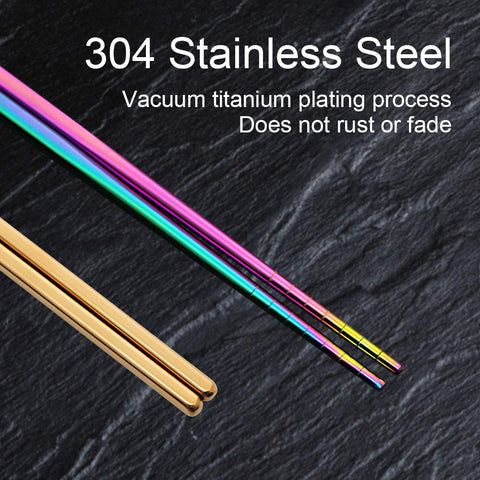MUYOS hollow, lightweight chopsticks stay comfortable during long meals.