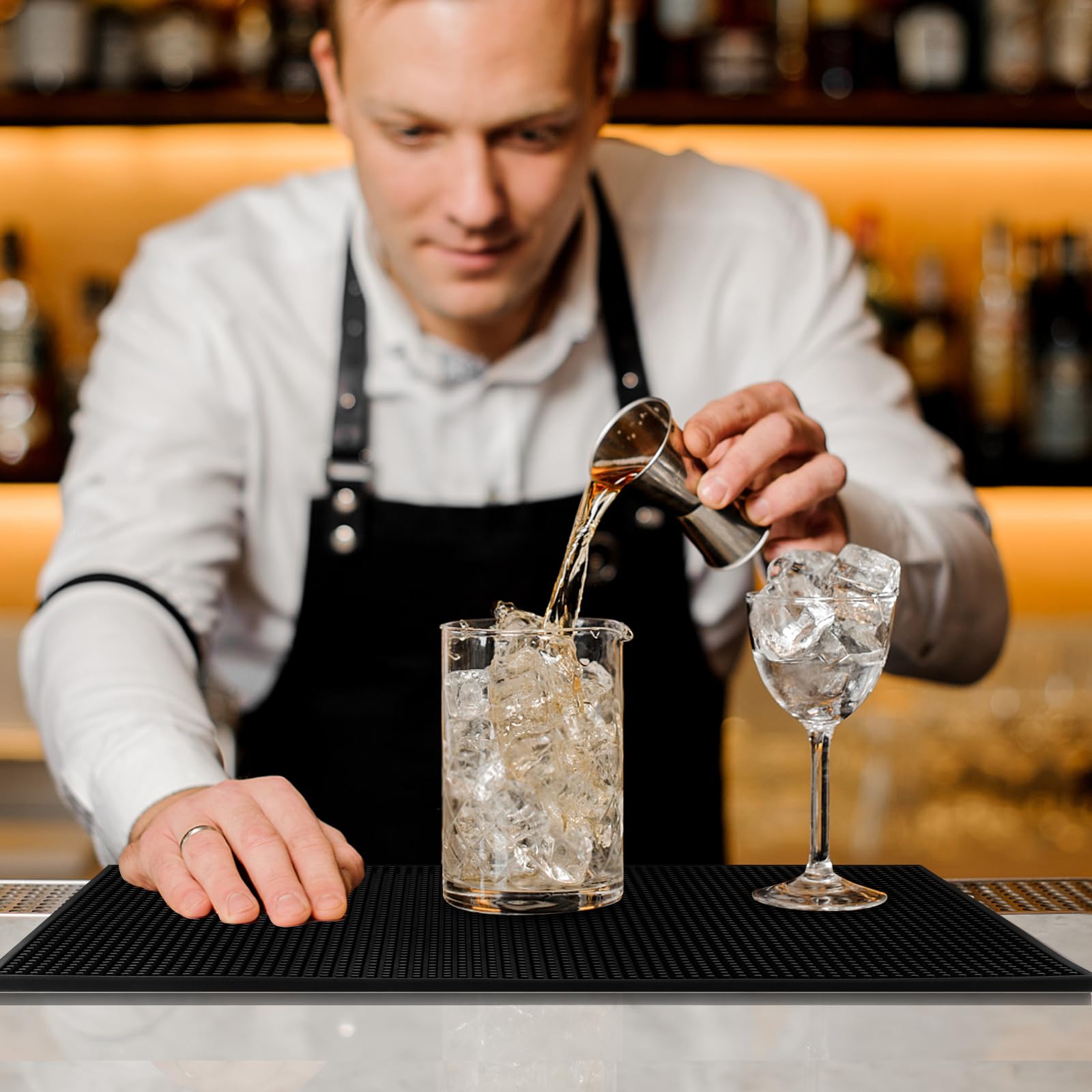 Mwellewm bar mats ideal bar accessory for home and commercial spaces