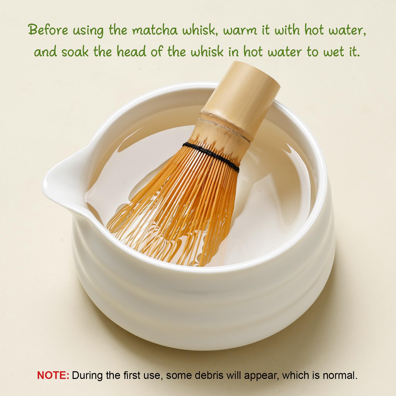 mwellewm ceramic whisk holder for heat resistant display and quick drying