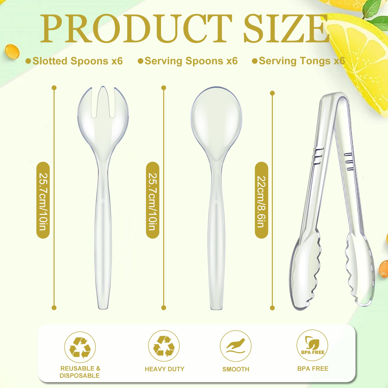 MWELLEWM clear plastic utensils box showcasing organized party supplies