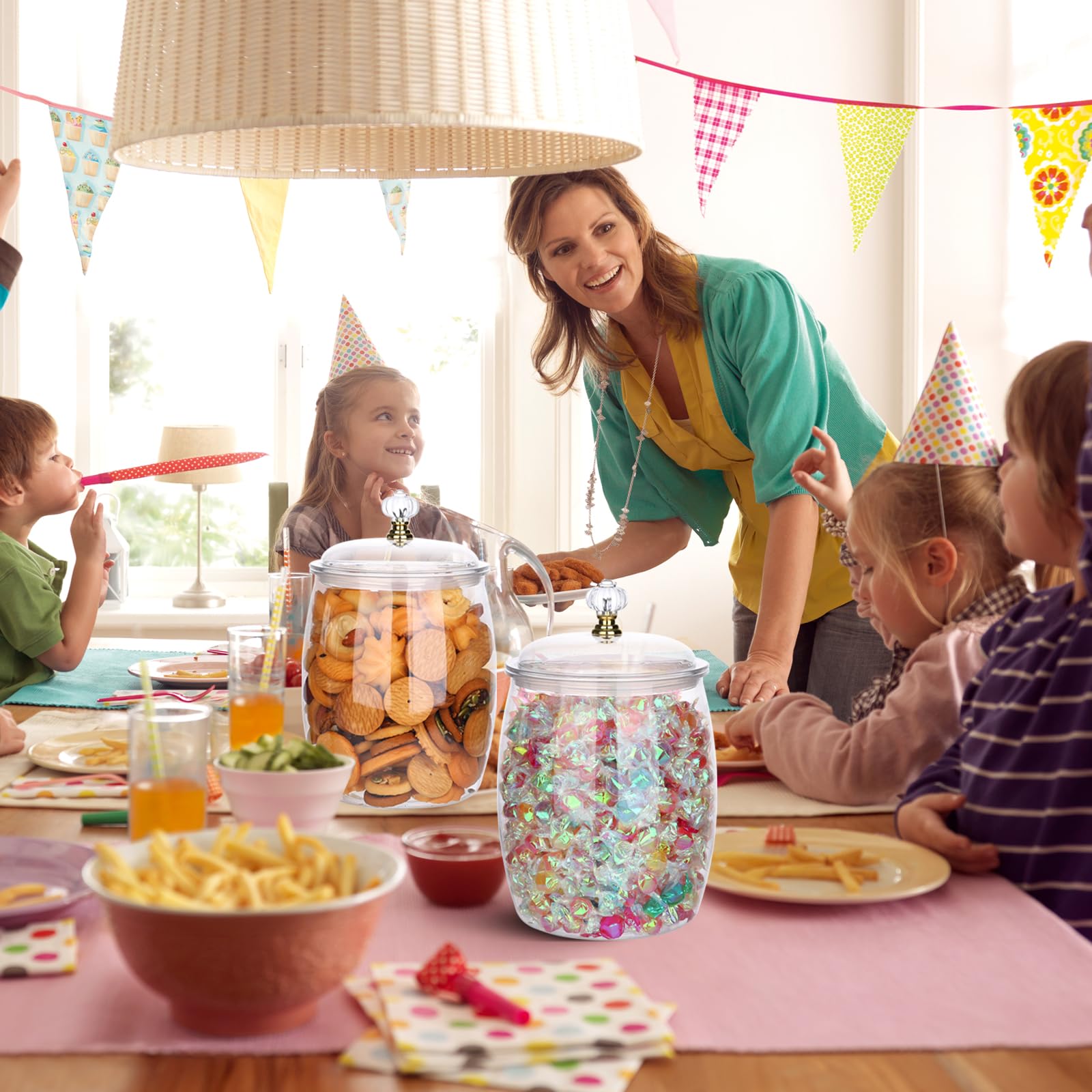 mwellewm wedding display and party buffet well organized.