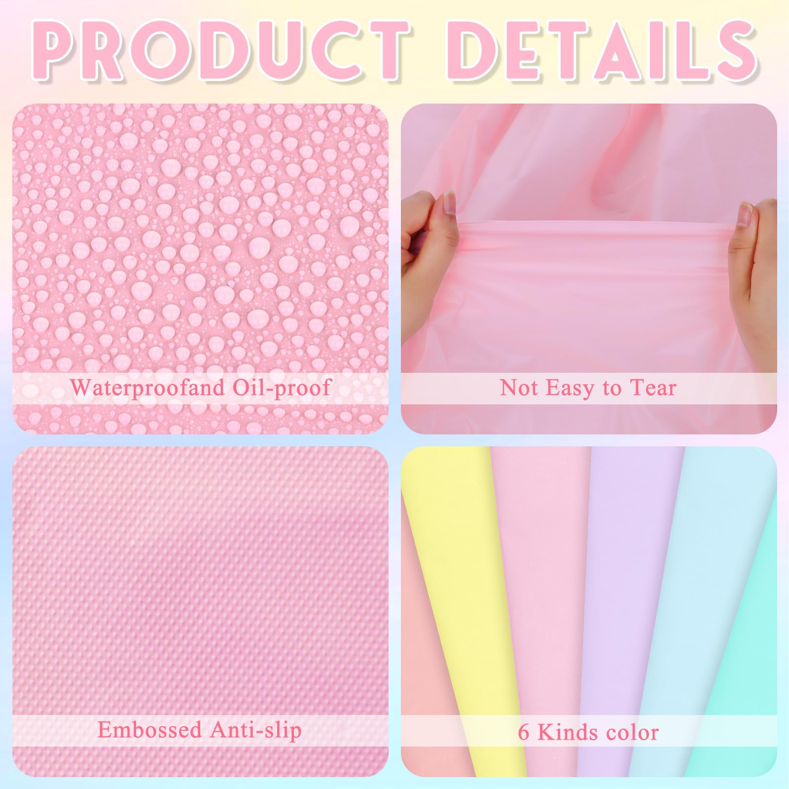 mwellewm disposable pastel tablecloth protects surfaces and speeds cleanup
