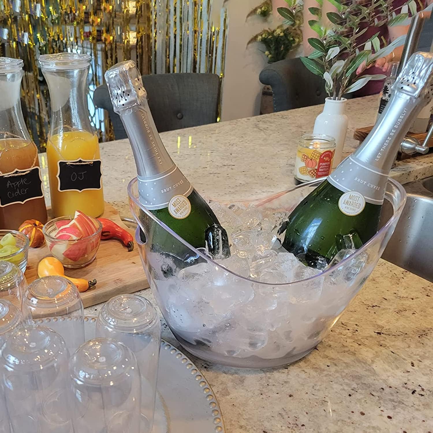 mwellewm patio party beverage chiller demonstrates outdoor entertaining readiness