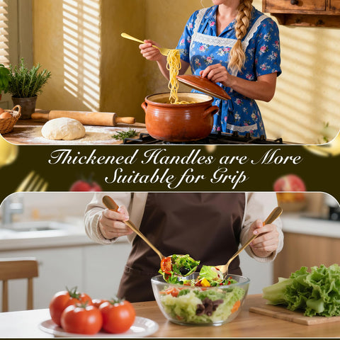 MWELLEWM soup spoon ready for serving creamy broths or hearty soups.