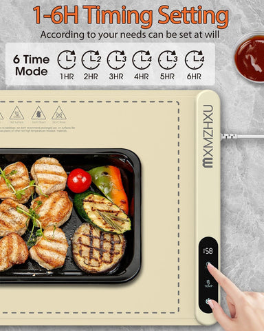 MXMZHXU easy-clean silicone surface after meals