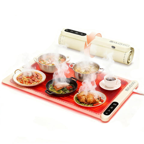 MXMZHXU food warming mat with full-surface heating for even warmth
