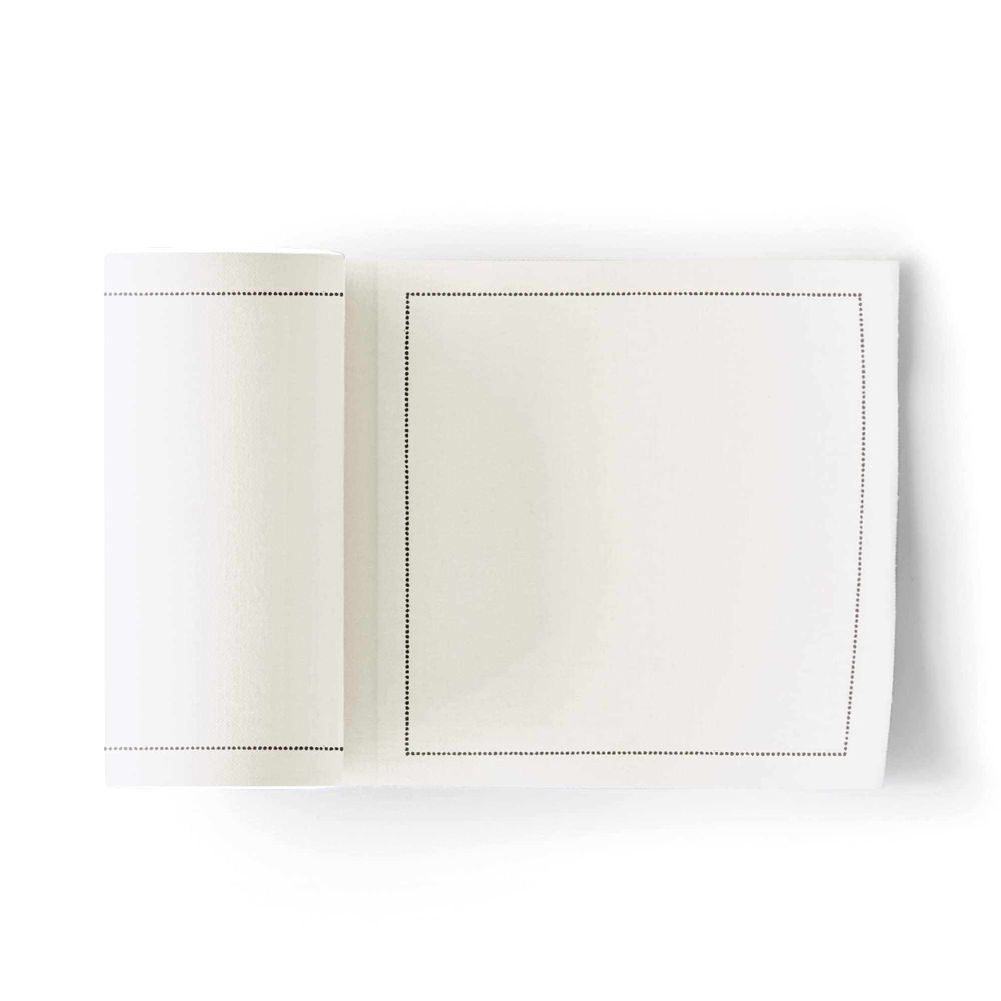 MY DRAP Basics cream napkin roll enhances elegant table settings