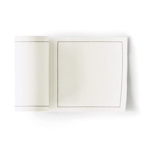MY DRAP Basics cream napkin roll enhances elegant table settings