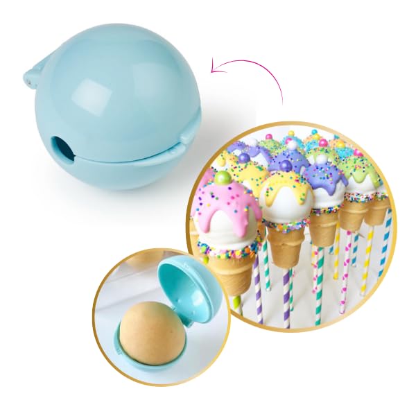 My Little Cakepop Pro offers easy-release to prevent crumbling.