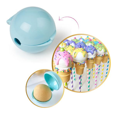 My Little Cakepop Pro offers easy-release to prevent crumbling.