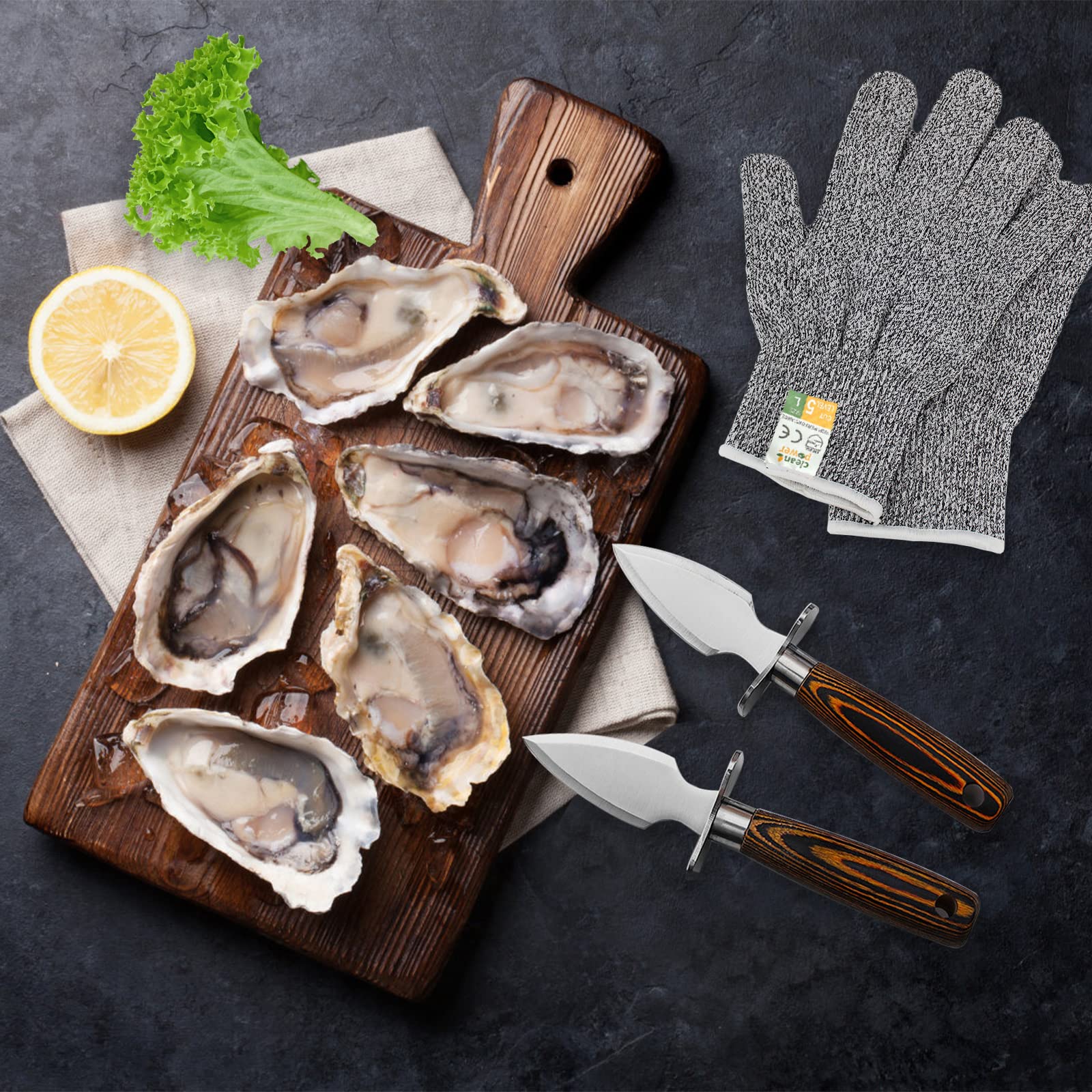 MYBMHTNB ergonomic wooden handle offers secure, slip-resistant control.