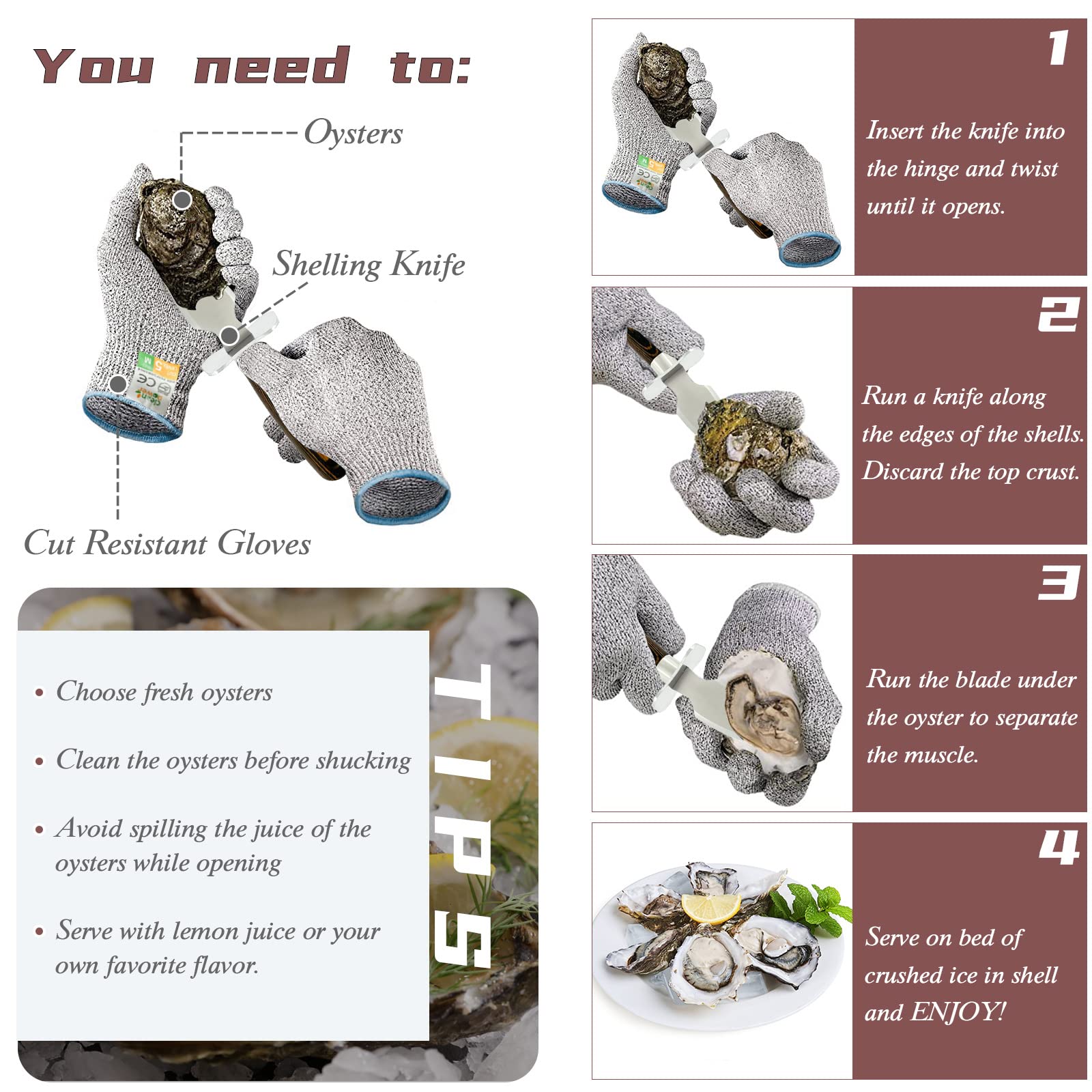 MYBMHTNB gloves level5 M and L provide comfortable grip for many hands.