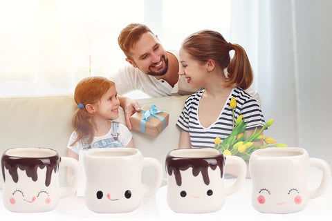 Mycts marshmallow mugs as home decor accents with playful charm.