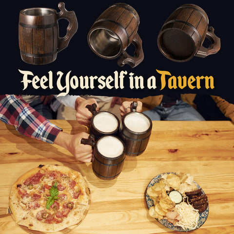 MyFancyCraft beer mug beverage versatility suits beer, coffee, or tea rituals