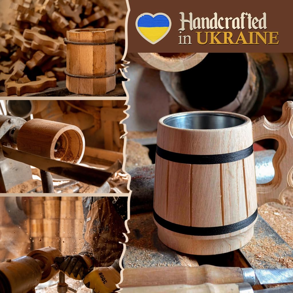 MyFancyCraft close-up shows rich wood grain and craftsmanship.