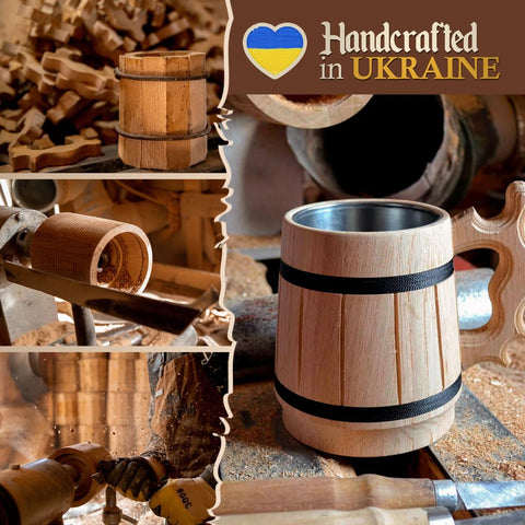 MyFancyCraft close-up shows rich wood grain and craftsmanship.