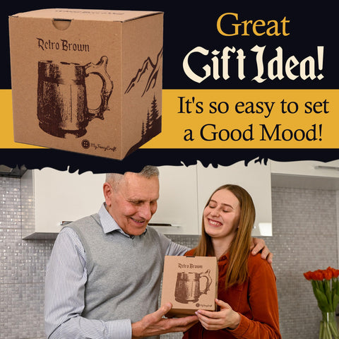 MyFancyCraft mug interior features a stainless steel cup for temperature retention.