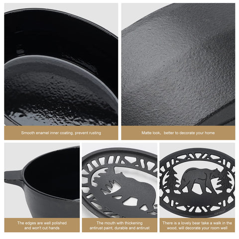 MYFIREPLACEDIRECT decorative bear design serves as a charming home accent