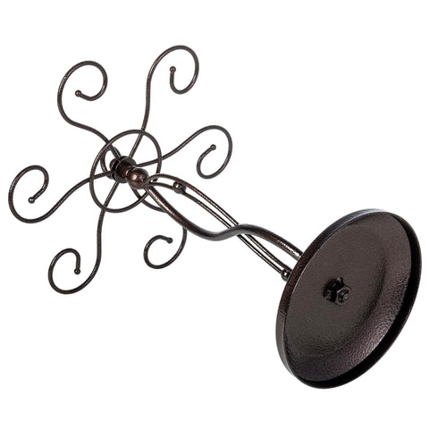 MyGift compact stemware rack fits small countertops and keeps glassware organized