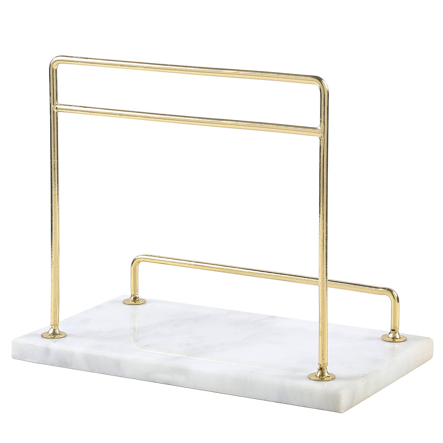 MyGift Modern Marble Cookbook Stand as a thoughtful gift idea for home cooks