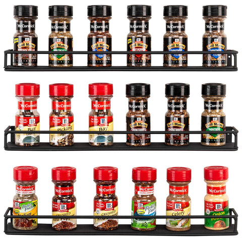 MyGift shelves shown with dimensions 16.25 W x 1.5 H x 2 D.
