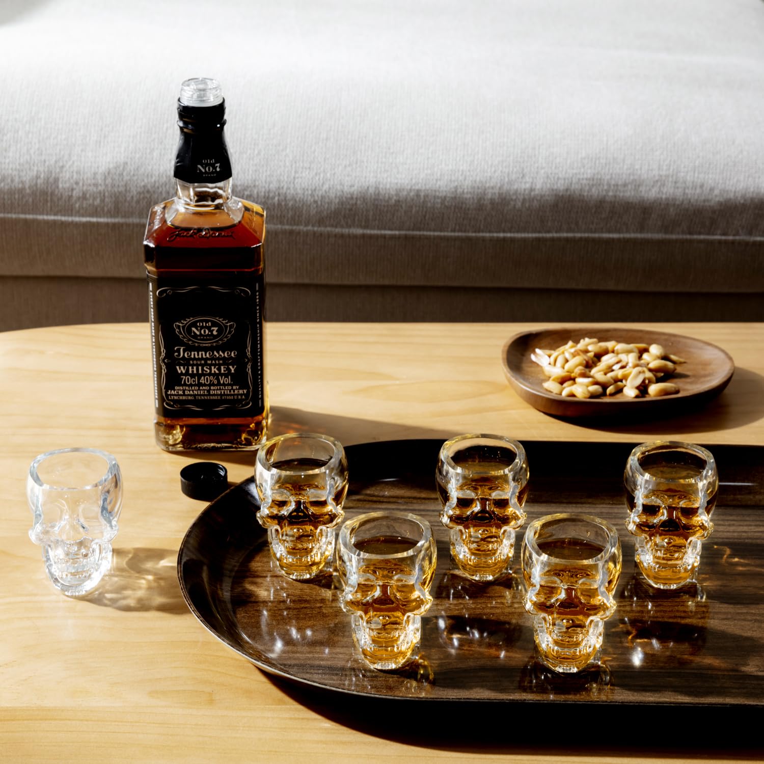 MyGift shot glasses 2-8-oz capacity shown on the label.